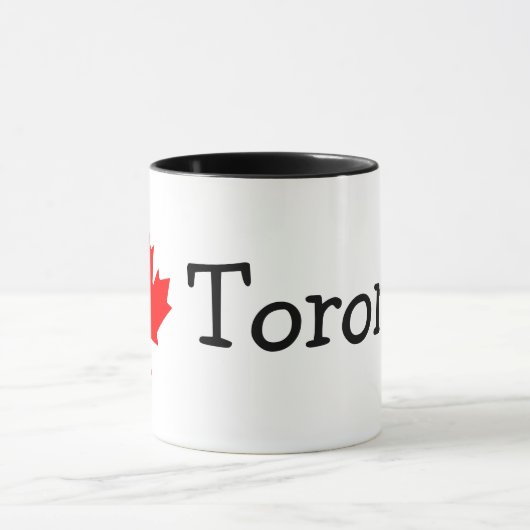 Ik hou van Toronto Mok (Midden)