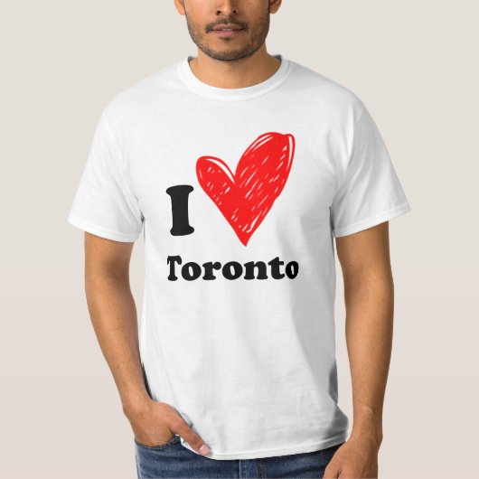 Ik hou van Toronto T-Shirt (Voorkant)