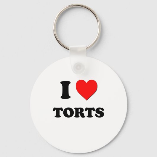 Ik hou van Torts Sleutelhanger (Voorkant)