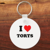 Ik hou van Torts Sleutelhanger (Voorkant)