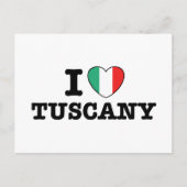 Ik hou van Toscane Briefkaart (Voorkant)