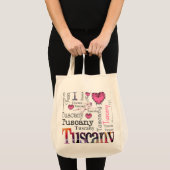 Ik hou van Toscane Tote Bag (Voorkant (product))