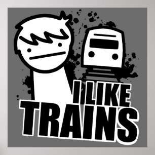 Ik hou van Trains asdffilm Poster