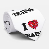 Ik hou van Trains Stropdas (Opgerold)