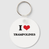 Ik hou van trampolines sleutelhanger (Voorkant)