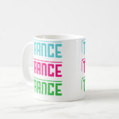 Ik hou van Trance Koffiemok (Voorkant links)