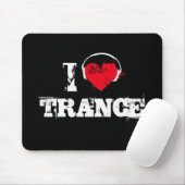 Ik hou van trance muismat (Met muis)