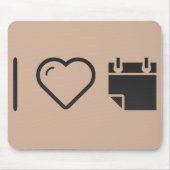 Ik hou van tranen van kalendars muismat (Voorkant)