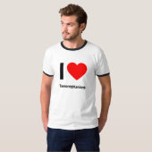 Ik hou van Transneptunians T-shirt (Voorkant volledig)