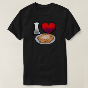 Ik hou van trechtercake t-shirt