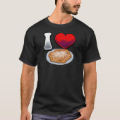 Ik hou van trechtercake t-shirt (Voorkant)