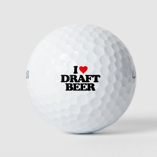 IK HOU VAN TREKBIER GOLFBALLEN (Voorkant)