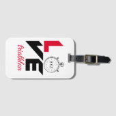 Ik hou van triathlon bagagelabel (Voorkant (horizontaal))