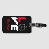 Ik hou van triathlon bagagelabel (Voorkant (horizontaal))