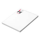 Ik hou van triathlon notitieblok (Linkerzijde)