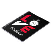 Ik hou van triathlon notitieboek (Linkerzijde)