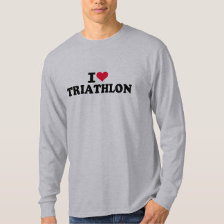 Ik hou van Triathlon T-shirt