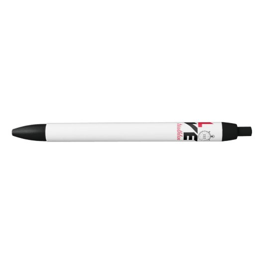 Ik hou van triathlon zwarte inkt pen (Voorkant)