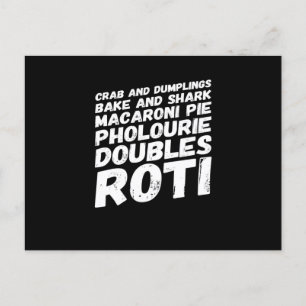 Ik hou van Trinidad en Tobago Aankondigingskaart