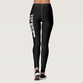 Ik hou van Trinidad en Tobago Leggings (Achterkant)