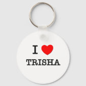Ik hou van Trisha Sleutelhanger (Voorkant)