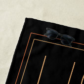 Ik hou van tropische Zonsondergangen Strandlaken (In situ)