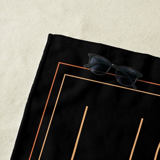 Ik hou van tropische Zonsondergangen Strandlaken (In situ)