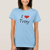 Ik hou van Troy T-shirt (Voorkant)
