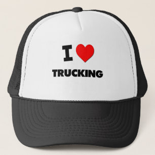 Ik hou van trucken trucker pet