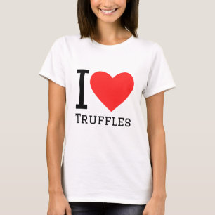 Ik hou van truffels t-shirt