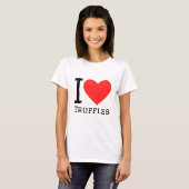 Ik hou van truffels t-shirt (Voorkant volledig)