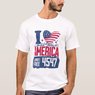 Ik hou van Trump 4547 T-shirt