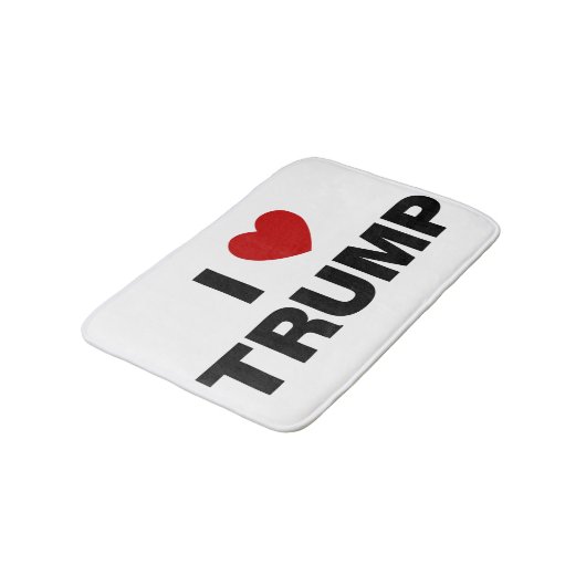 Ik hou van Trump Badmat (Gekanteld)