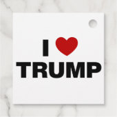 Ik hou van Trump Bedankjes Labels (Achterkant)