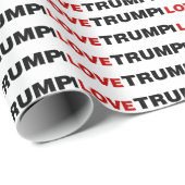 Ik hou van Trump Cadeaupapier (Rol Hoek)