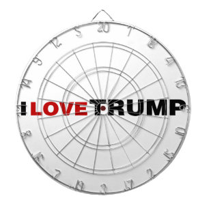 Ik hou van Trump Dartbord