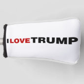 Ik hou van Trump Golfheadcover (Voorkant)