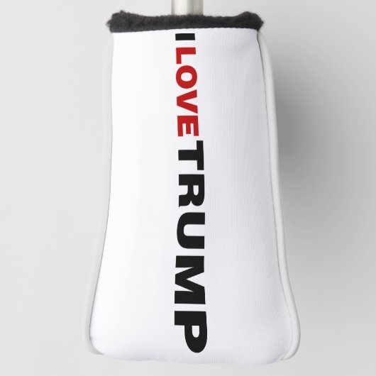 Ik hou van Trump Golfheadcover (Draai 90)