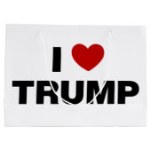 Ik hou van Trump Groot Cadeauzakje (Achterkant)