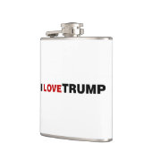 Ik hou van Trump Heupfles (Links)