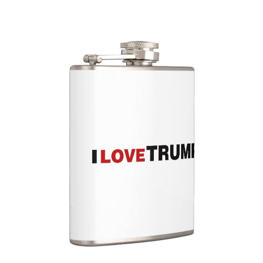 Ik hou van Trump Heupfles (Rechts)
