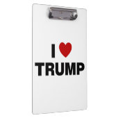 Ik hou van Trump Klembord (Rechts)
