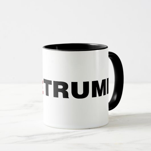 Ik hou van Trump Mok (Voorkant rechts)