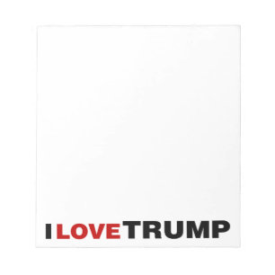 Ik hou van Trump Notitieblok