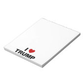 Ik hou van Trump Notitieblok (Linkerzijde)