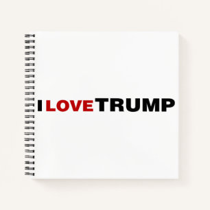 Ik hou van Trump Notitieboek