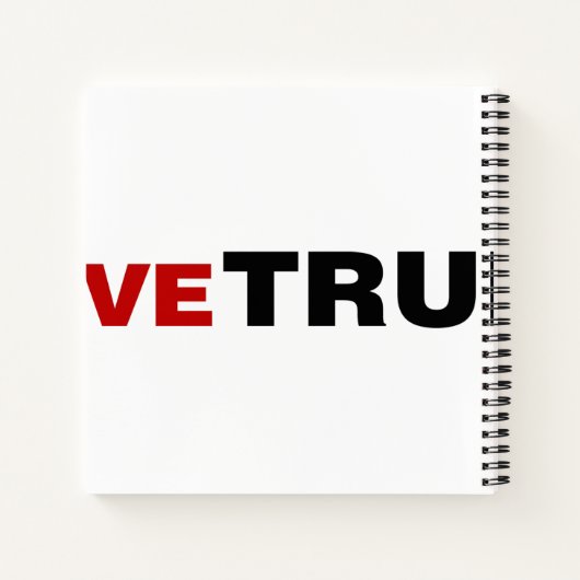 Ik hou van Trump Notitieboek (Achterkant)