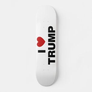 Ik hou van Trump Persoonlijk Skateboard