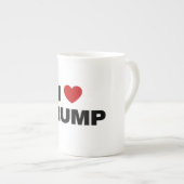 Ik hou van Trump Porselein Kop (Voorkant rechts)