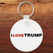 Ik hou van Trump Sleutelhanger (Voorkant)
